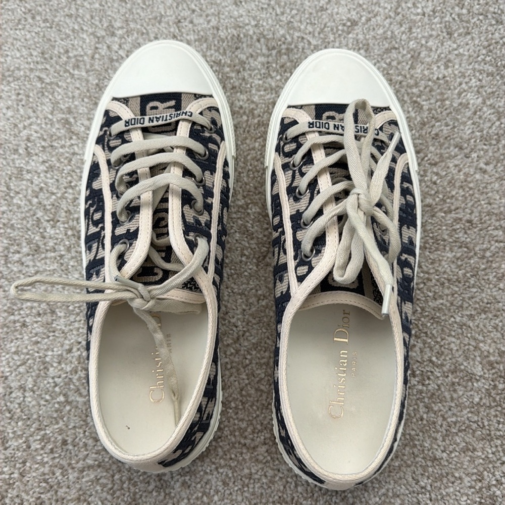Dior Walk'n'Dior Canvas Sneaker - Picture 2 of 11